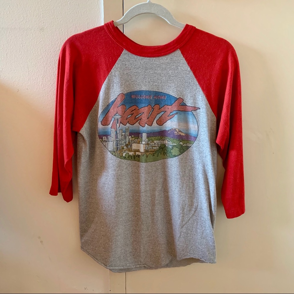 1980 Welcome Home Tour Heart Seattle Concert Tee